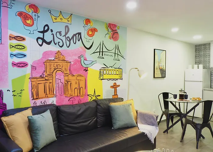 Appartement Chiado Local Artist W Parking & Ev *