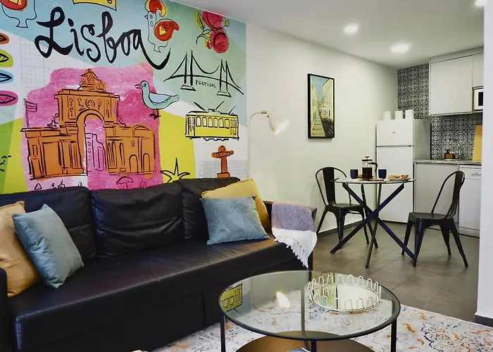 Chiado Local Artist W Parking & Ev Апартаменты